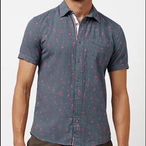 Buffalo David Bitton Short Sleeve Suma Slim-fit Shirt.